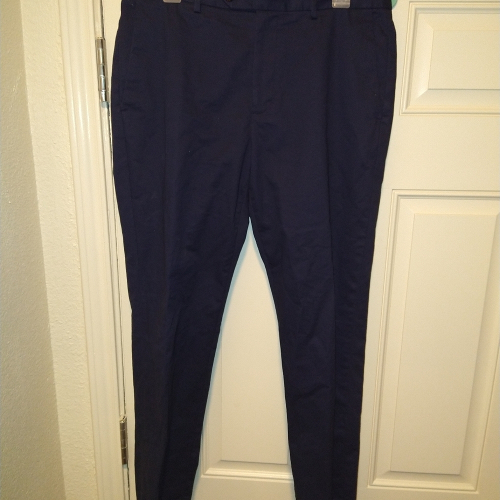 J. Crew Bowery Blue Cotton Chino Pants Men's sz 31x30.